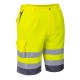 Yellow High Visibility Shorts